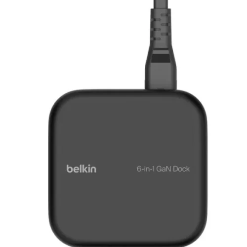 Belkin GaN 6in1 USB-A USB-C Eth HDMI PD Docking Station