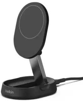 Belkin BoostCharge Qi2 15W magnetic зарядно, черен, without PSU
