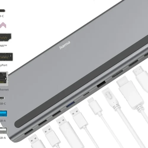 Hama USB C docking station 10 ports