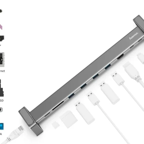 Hama USB C docking station 9 ports