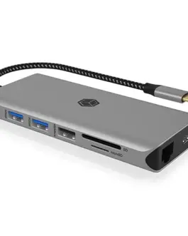 Alternative view of IcyBox ICY BOX IB-DK4061-CPD 12in1, 2xHDMI, PD 100W