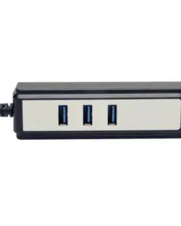 Alternative view of Eaton 4-Port Portable USB 3.0 SuperSpeed Hub U360-004-MIN