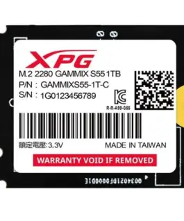 Adata XPG GAMMIX S55 SSD 1TB PCIe 4x4 5/3.7MB/s M2230