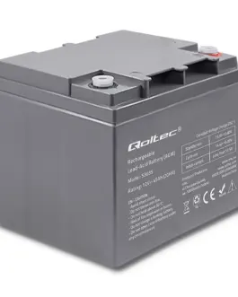 Qoltec Battery AGM 12V 45Ah max.13.5A