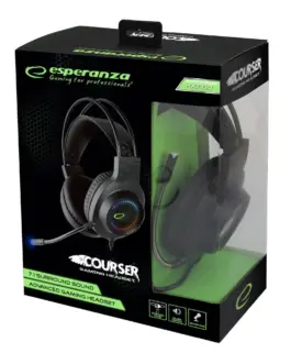 Alternative view of Esperanza Gaming 7.1 Courser слушалки with mic