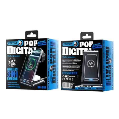 Alternative view of WEKOME Wireless зарядно 3in1 iPhone,AirPod and Apple Watch