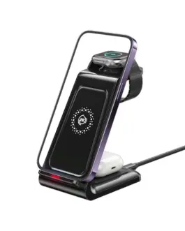 WEKOME Wireless зарядно 3in1 iPhone,AirPod and Apple Watch