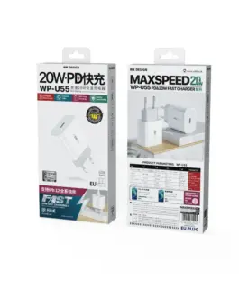 Alternative view of WEKOME Mains зарядно USB-C Power Delivery Fast Cha