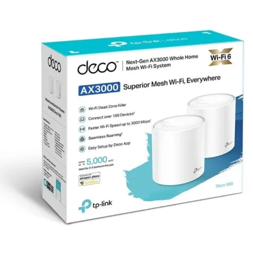 Alternative view of TP-LINK System WiFi AX5400 Deco X60(2-pack )