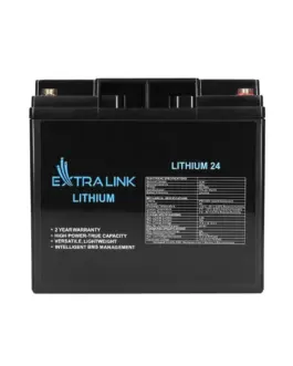 Extralink Battery LiFePO4 24AH 12.8V BMS EX.30424