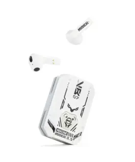 WEKOME безжични слушалки Bluetooth V5.3 TWS Whit