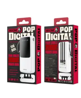 Alternative view of WEKOME външна батерия 20000 mAh USB-C/Lightning/MicroUS