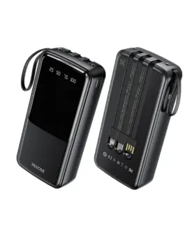 WEKOME външна батерия 20000 mAh USB-C/Lightning/MicroUS