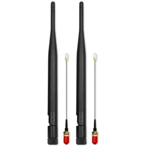 Qoltec WiFi antenna 2.4 2.5GHz 5.1 5.8GHz