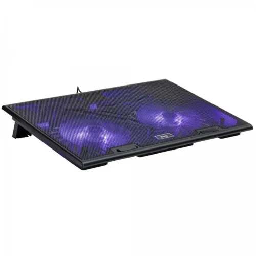MS COOLING PAD MS COOL D10 5 черен LED 2X USB