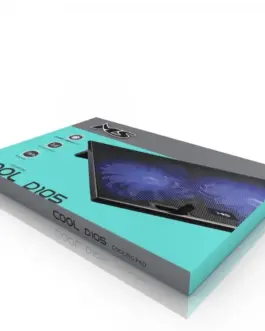 Alternative view of MS COOLING PAD MS COOL D10 5 черен LED 2X USB