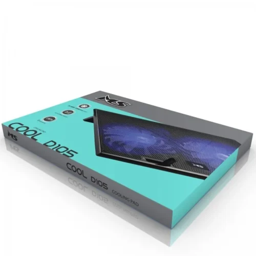 Alternative view of MS COOLING PAD MS COOL D10 5 черен LED 2X USB