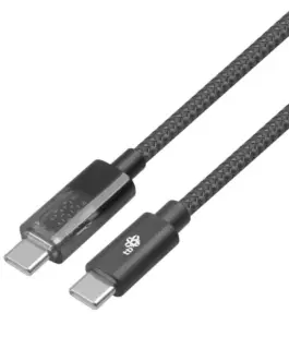Alternative view of TB USB C кабел 1m with charging indicator LED 100W