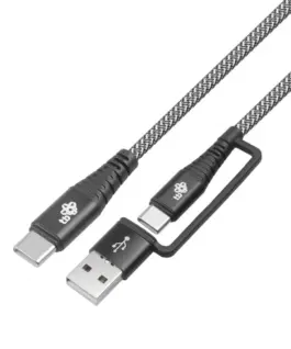Alternative view of TB USB A/C - USB C кабел 1,2 m черен