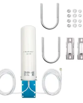 Alternative view of Qoltec 4G LTE DUAL antenna 5dBi omnidirectional,outdoor