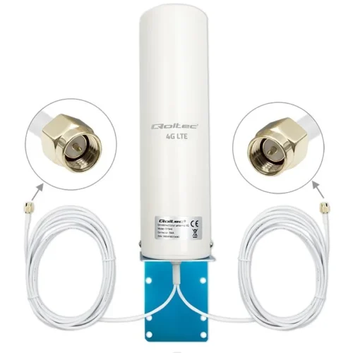 Qoltec 4G LTE DUAL antenna 5dBi omnidirectional