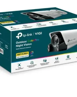 Alternative view of TP-LINK Camera VIGI C340S(4mm) 4MP Outdoor Night Bullet
