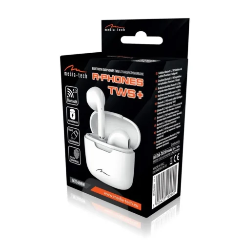 Media-Tech синTOOTH слушалки R- PHONES MT3608W бял