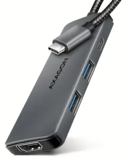 AXAGON HMC-5H8K 2xUSB-A HDMI8K 1x USB-C PD100W USB-C