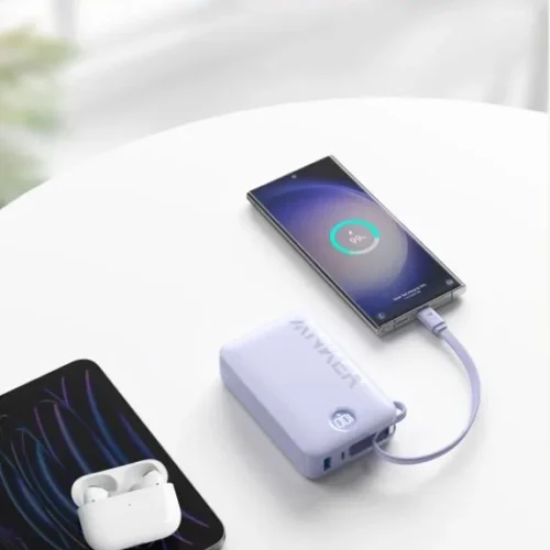 Anker външна батерия 335 20000 mAh 22.5W with USB-C кабел