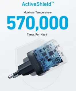 Anker 323 33W mains зарядно 1xUSB-A 1xUSB-C черен