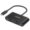Anker USB-C Hub 3-in-1 4K HDMI сив
