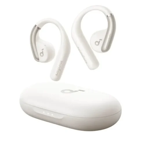 Anker On-Ear слушалки Soundcore AeroFit бял
