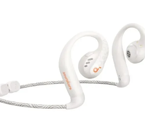 Alternative view of Anker On-Ear слушалки Soundcore AeroFit Pro бял