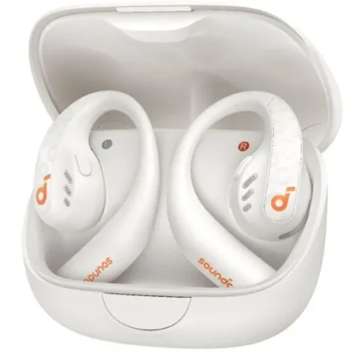 Anker On-Ear слушалки Soundcore AeroFit Pro бял