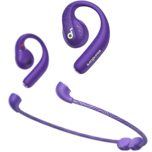 Alternative view of Anker On-Ear слушалки SoundCore AeroFit Pro лилав