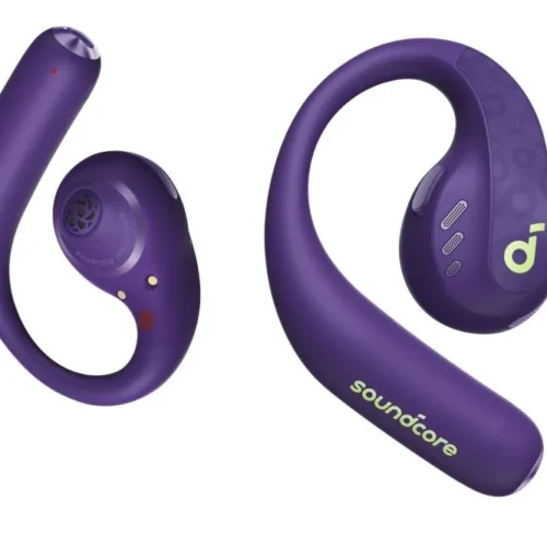 Anker On-Ear слушалки SoundCore AeroFit Pro лилав