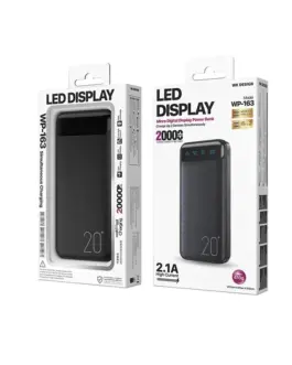 Alternative view of WEKOME външна батерия 2000 mAh Super Charging 2xUSB-A