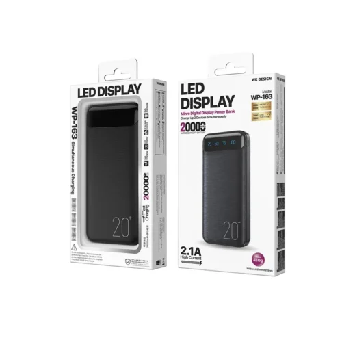 WEKOME външна батерия 2000 mAh Super Charging 2xUSB-A
