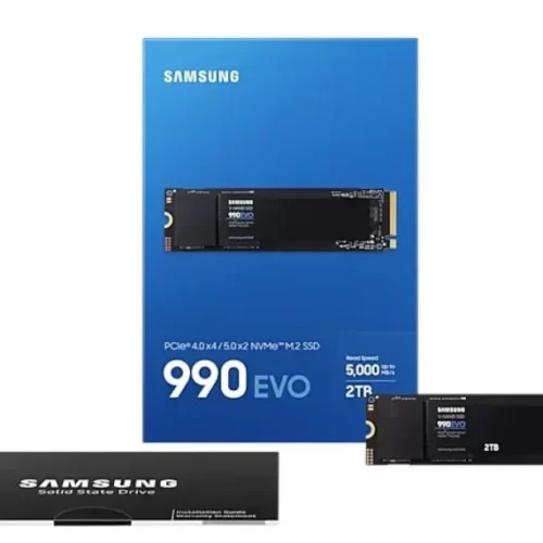 Alternative view of Samsung 2TB 990EVO Gen4.0x4 NVMeMZ-V9E2T0BW SSD