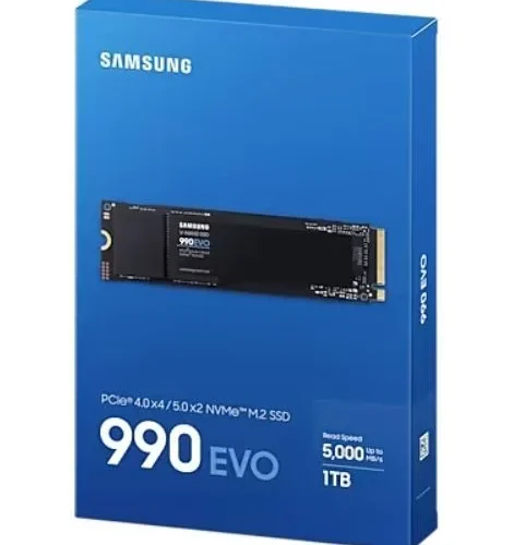 Samsung 1TB 990EVO Gen4.0x4 NVMeMZ-V9E1T0BW SSD