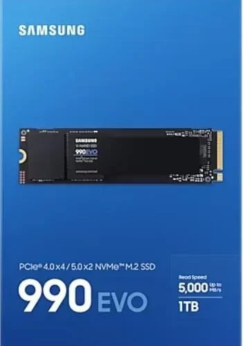 Samsung 1TB 990EVO Gen4.0x4 NVMeMZ-V9E1T0BW SSD