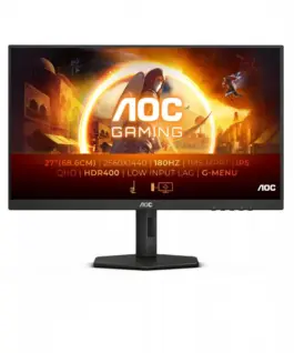 AOC Q27G4X 27-inch IPS 180Hz HDMIx2 DP Pivot monitor