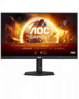 AOC Q27G4X 27-inch IPS 180Hz HDMIx2 DP Pivot monitor