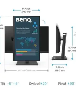 Benq Monitor 27 inches BL2790QT 2K 5ms/IPS/75Hz/HDMI