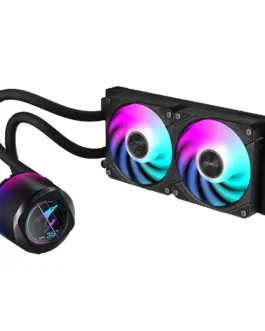 Alternative view of Охладител за процесор Gigabyte AORUS WATERFORCE X II 240 Black