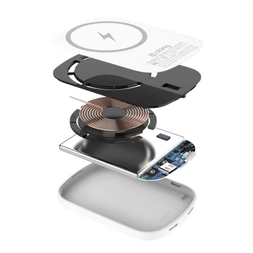 Alternative view of CRONG външна батерия with MagSafe 5000mAh, USB-C 20W PD