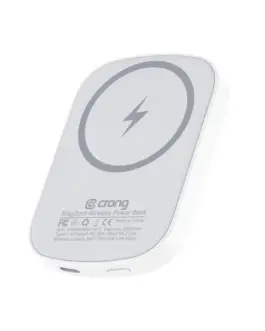 CRONG външна батерия with MagSafe 5000mAh, USB-C 20W PD