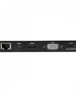 Alternative view of Eaton USB-C Dock, Dual Display - 4K HDMI / mDP, VGA, USB 3.2 Gen 1, USB-A/C Hub, GbE, памет Card, 100W PD Charging