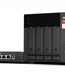 QNAP TS-473A-SW5T Bundle with QSW-1105-5T
