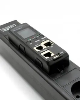 Alternative view of Digitus RACK PDU monitoring strip vertical plug DIN49440 sockets 18xNF-C61-314 (E) 16A